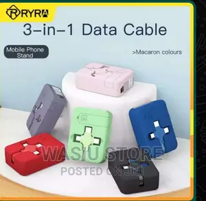 3 in 1 Retractable Charging Cable