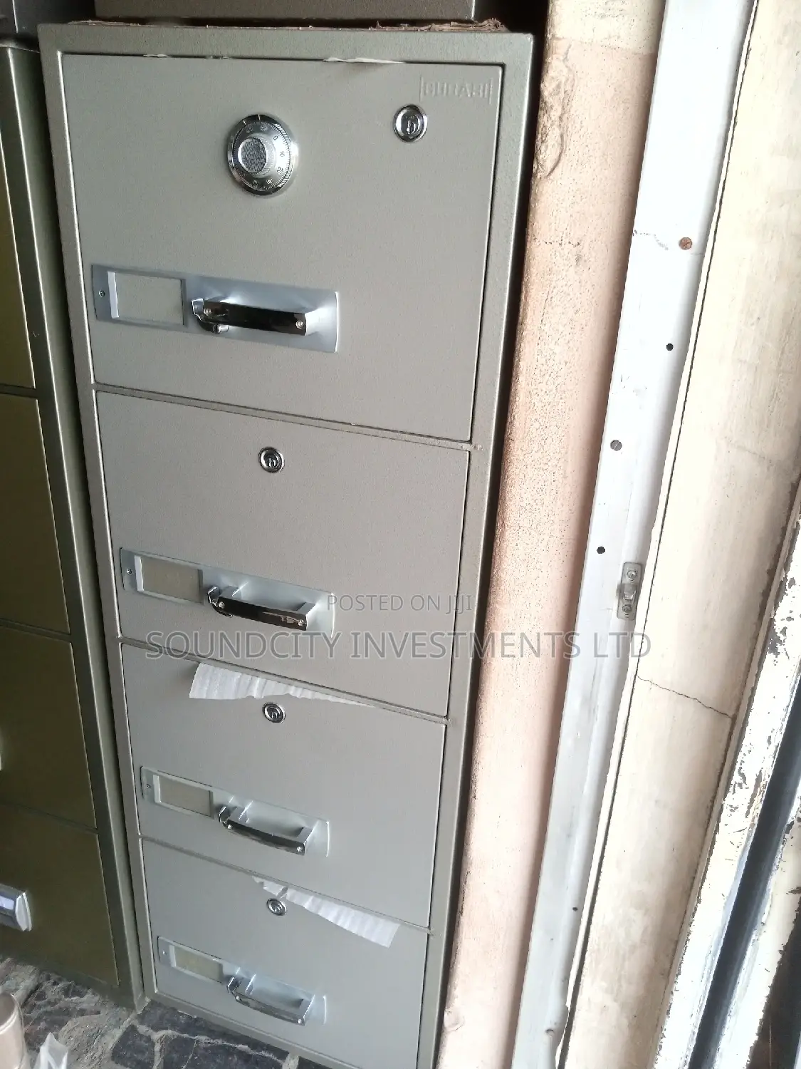Gubabi 4 Drawer Fire Proof Safe
