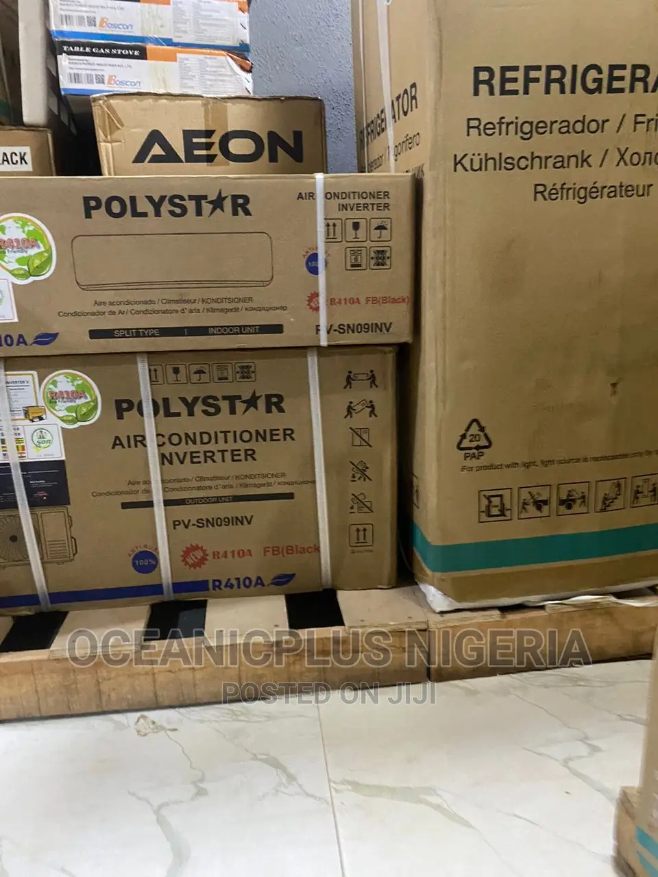 New Model Polystar 1hp Inverter Xa41,R410A Split AC
