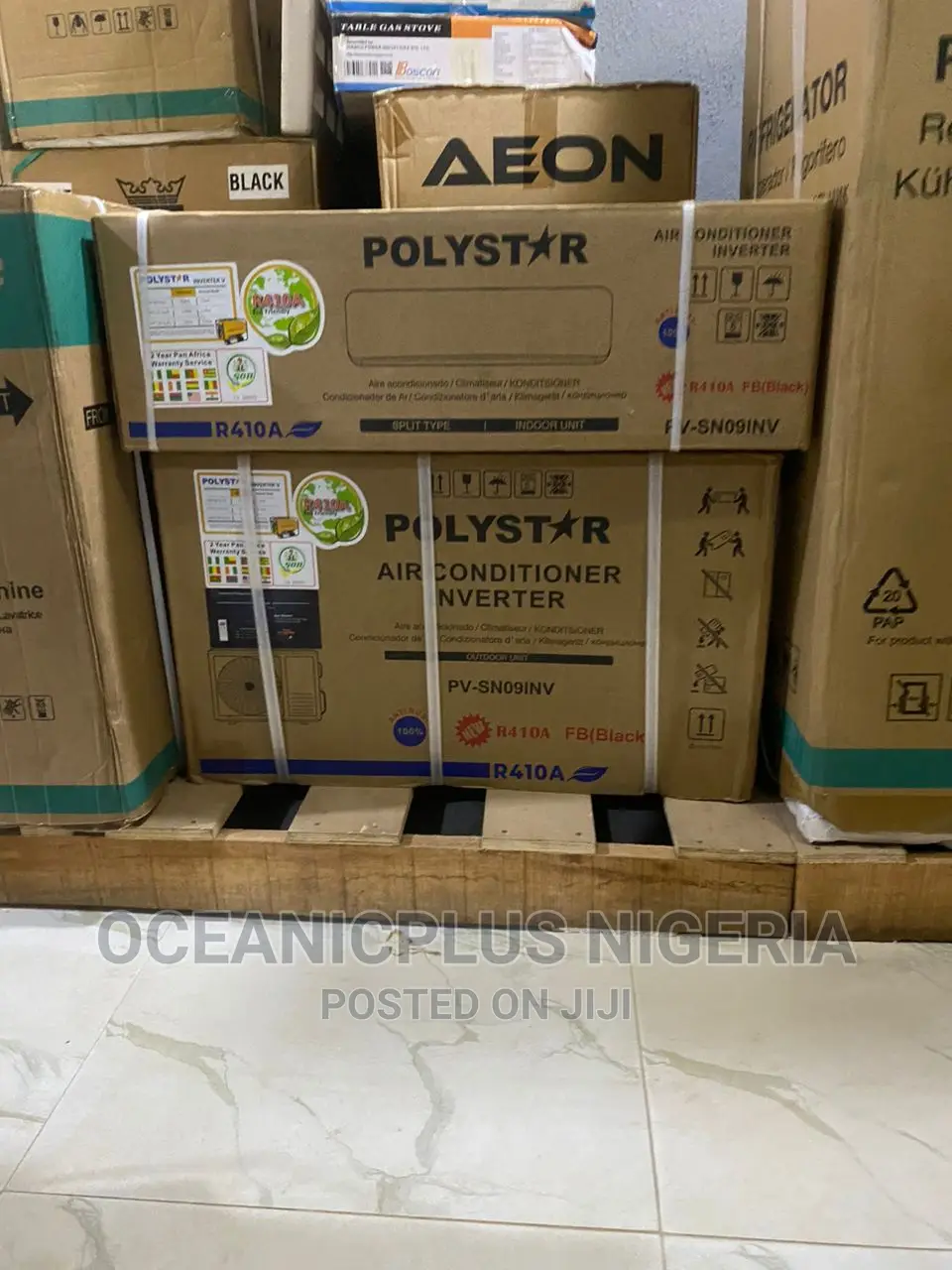 Newly Produced Polystar 1hp Inverter Xa41,R410A Split AC