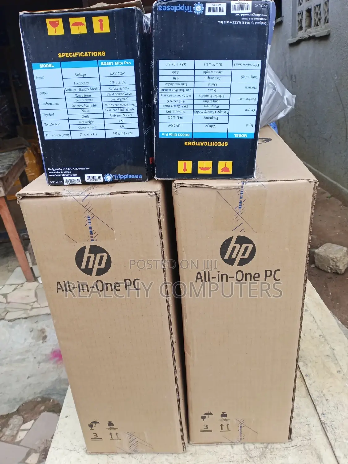 New Desktop Computer HP 4GB Intel Core I3 HDD+SSD 500GB