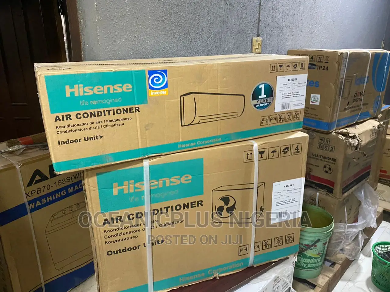 Fast Cooling Hisense AC Split 1.0 HP Inverter