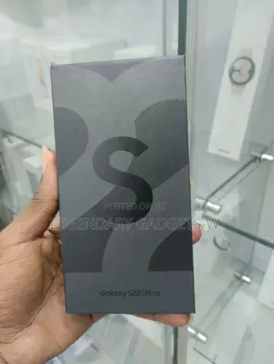 New Samsung Galaxy S22 Ultra 256 GB Black