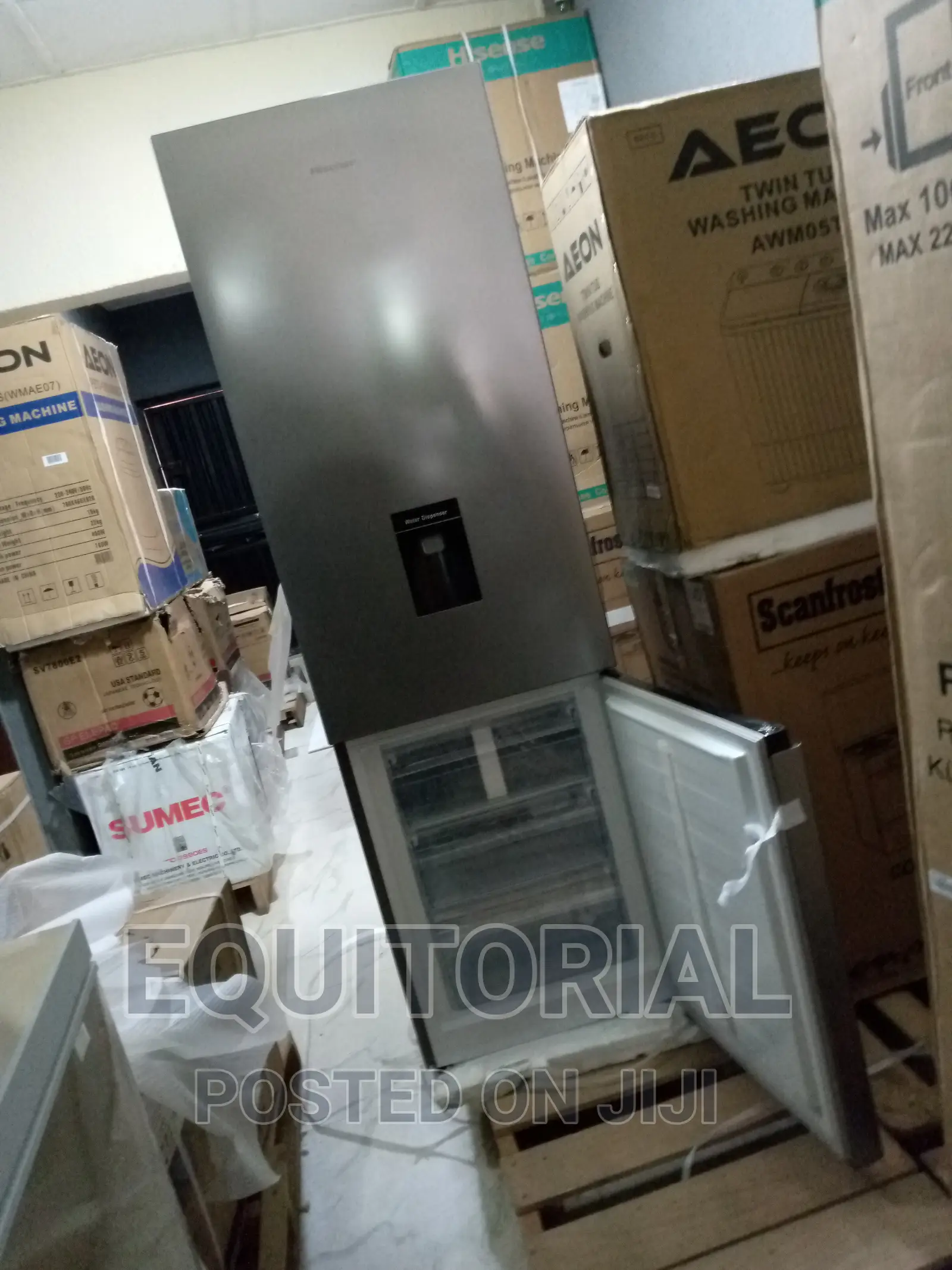 Hisense Double Door Refrigerator