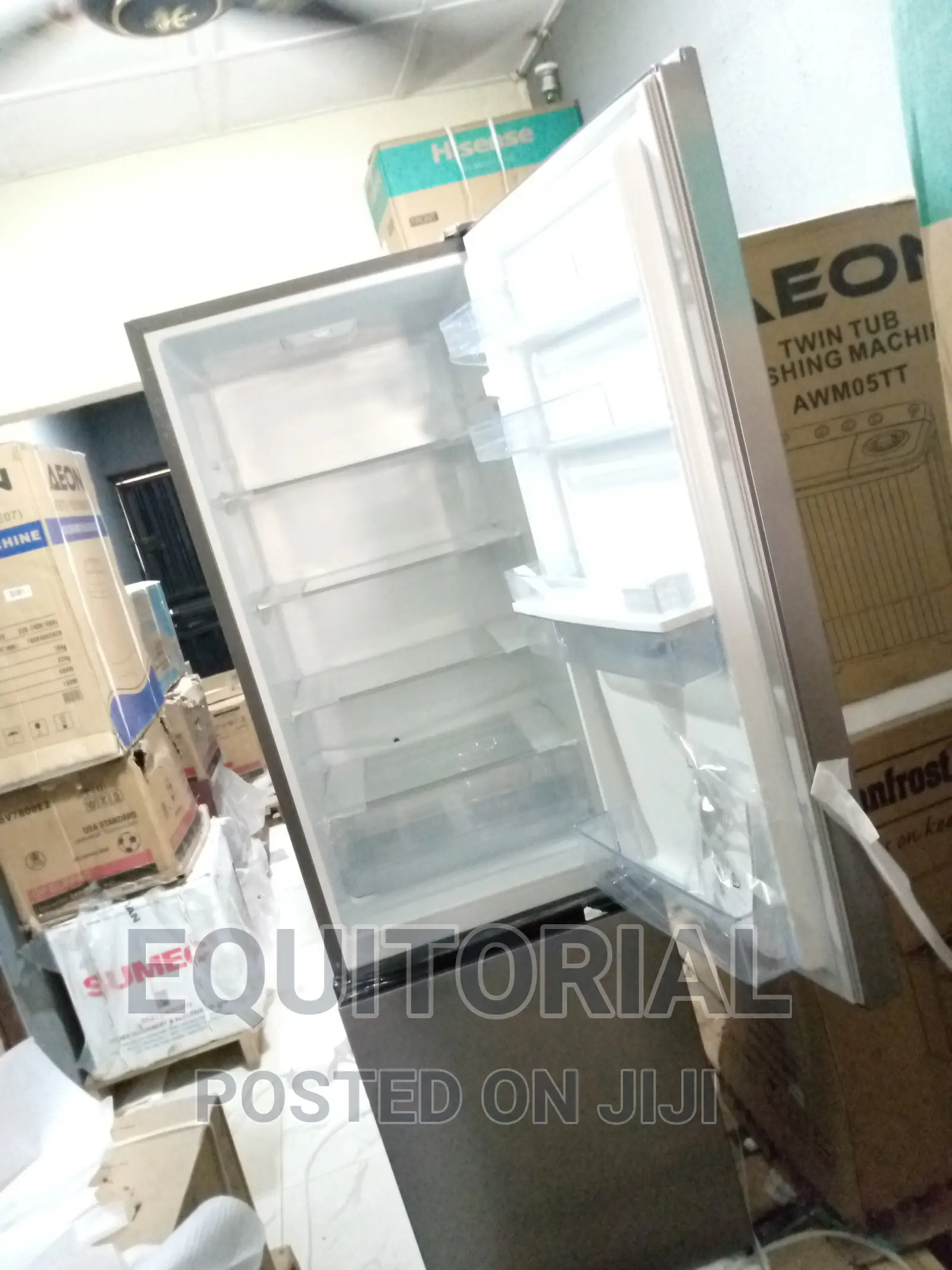 Hisense Double Door Refrigerator 224l