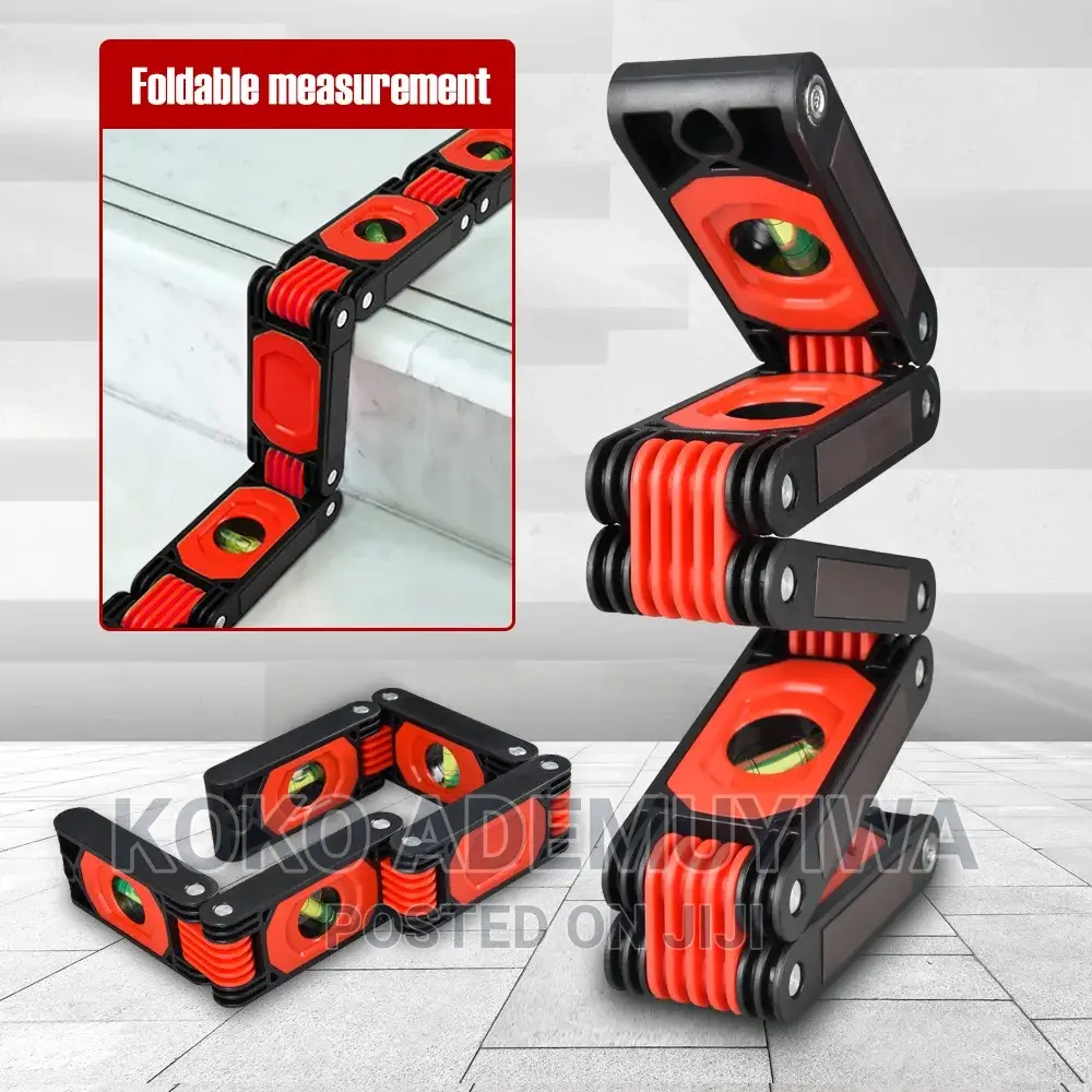 Multifunctional Foldable Adjustable Magnetic Spirit Levels