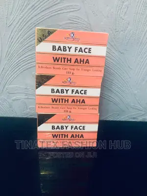 Photo - Baby Face Soap With AHA 10 in a Pack