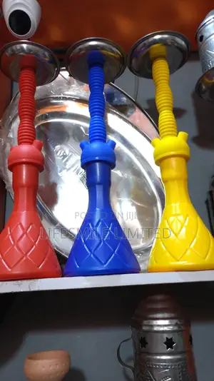 Double Mouth Plastic Shisha Colours