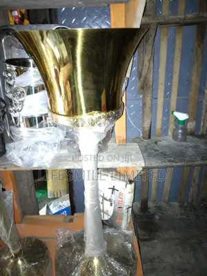 Biggest Size Gold Wine Bucket and Stand