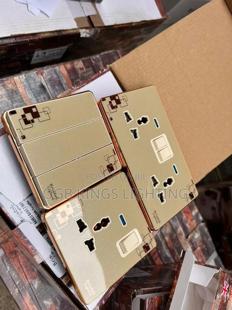 LUXURY DESIGN Socket and Switchs for Your Home Interior Wall