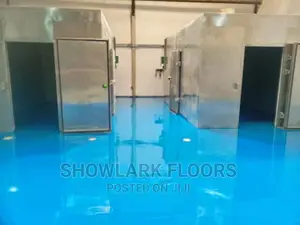 Clear Industrial Epoxy Floor