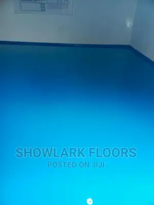 Clear Industrial Epoxy Floor