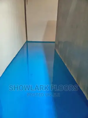 Clear Industrial Epoxy Floor