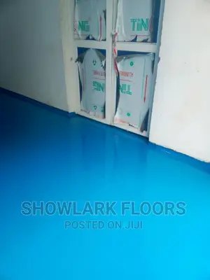 Clear Industrial Epoxy Floor