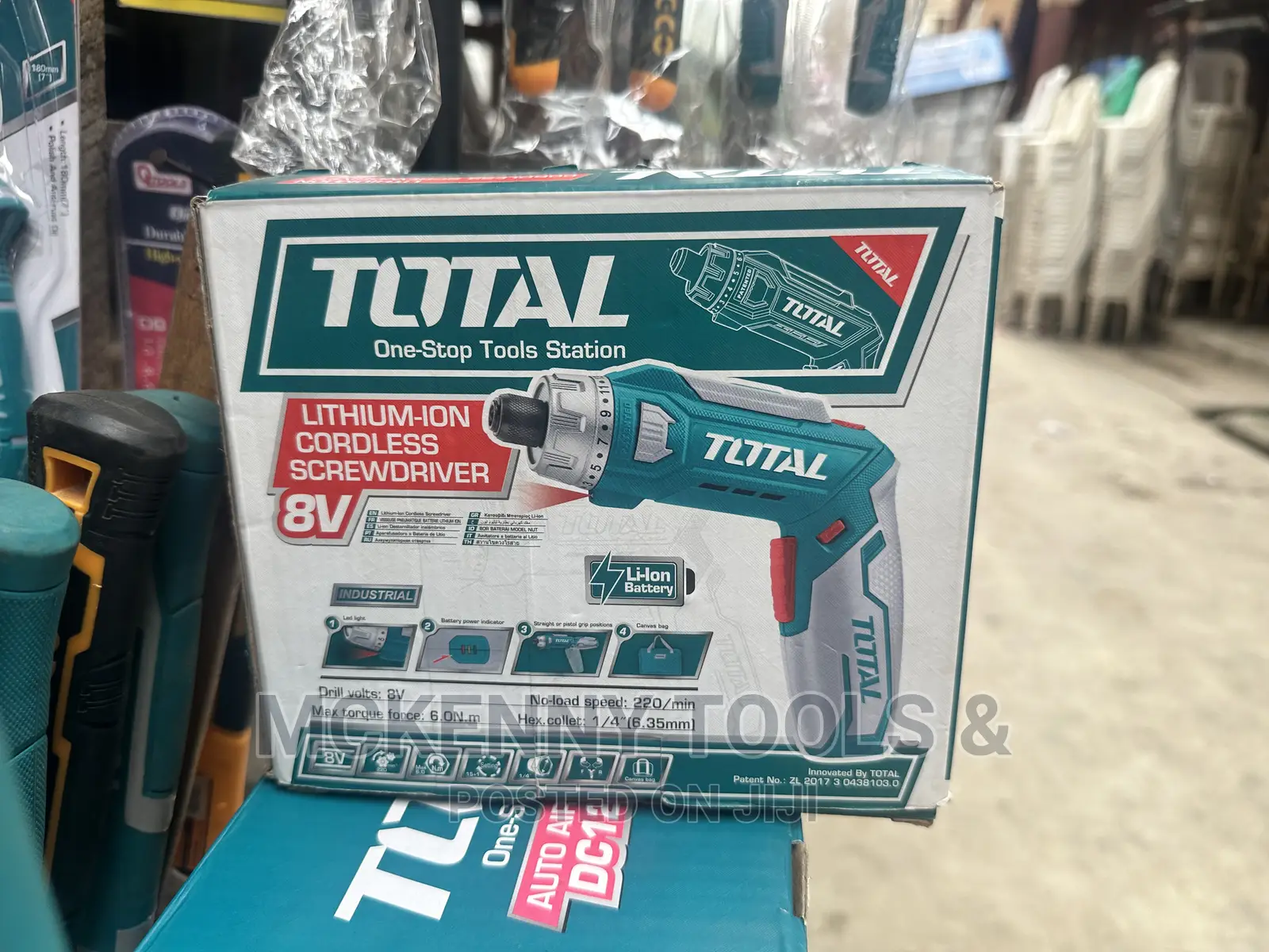 Lithium-Ion Cordless Screwdriver Tsdli0801