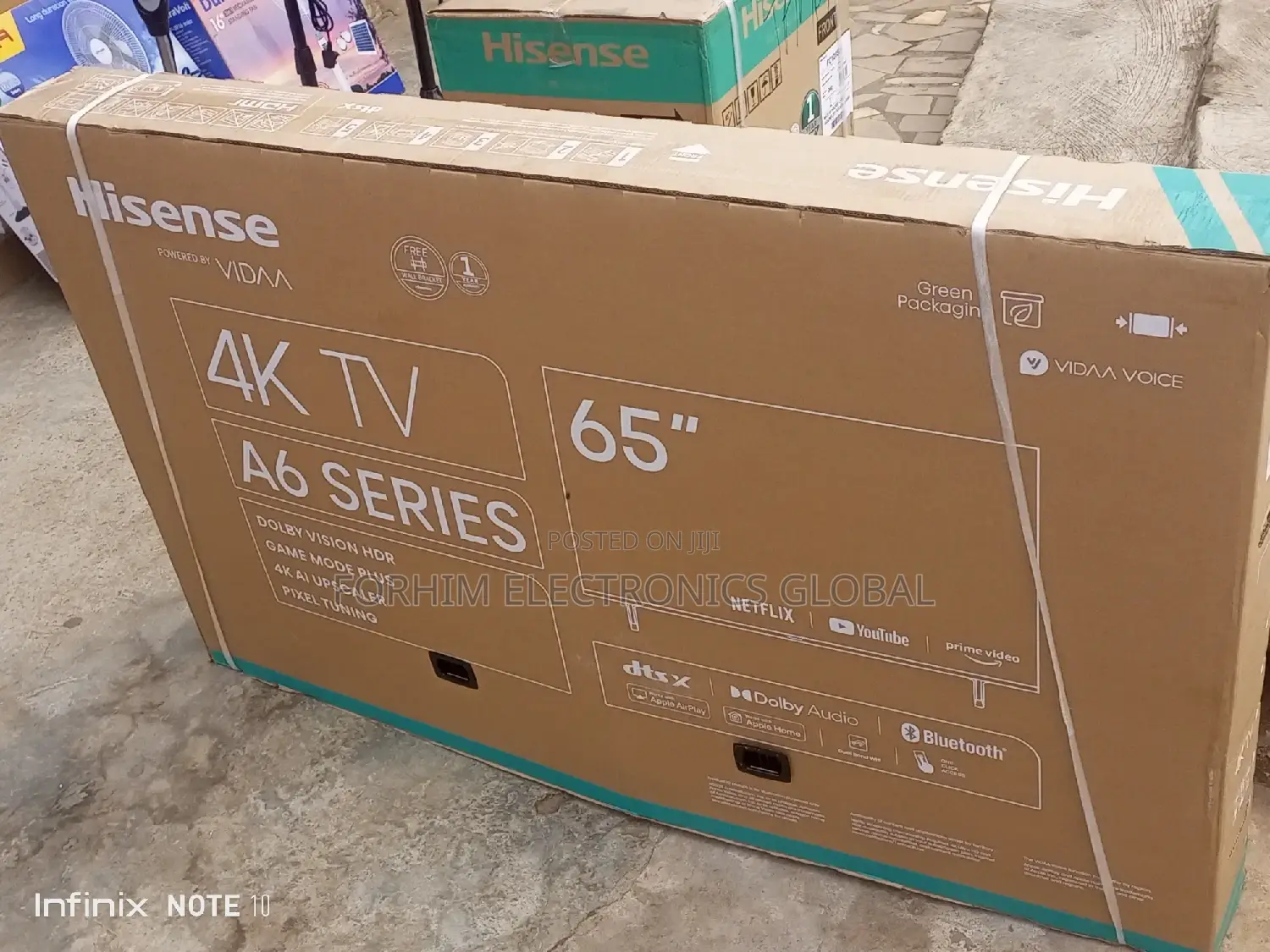 Hisense 65" Unique Smart Tv.