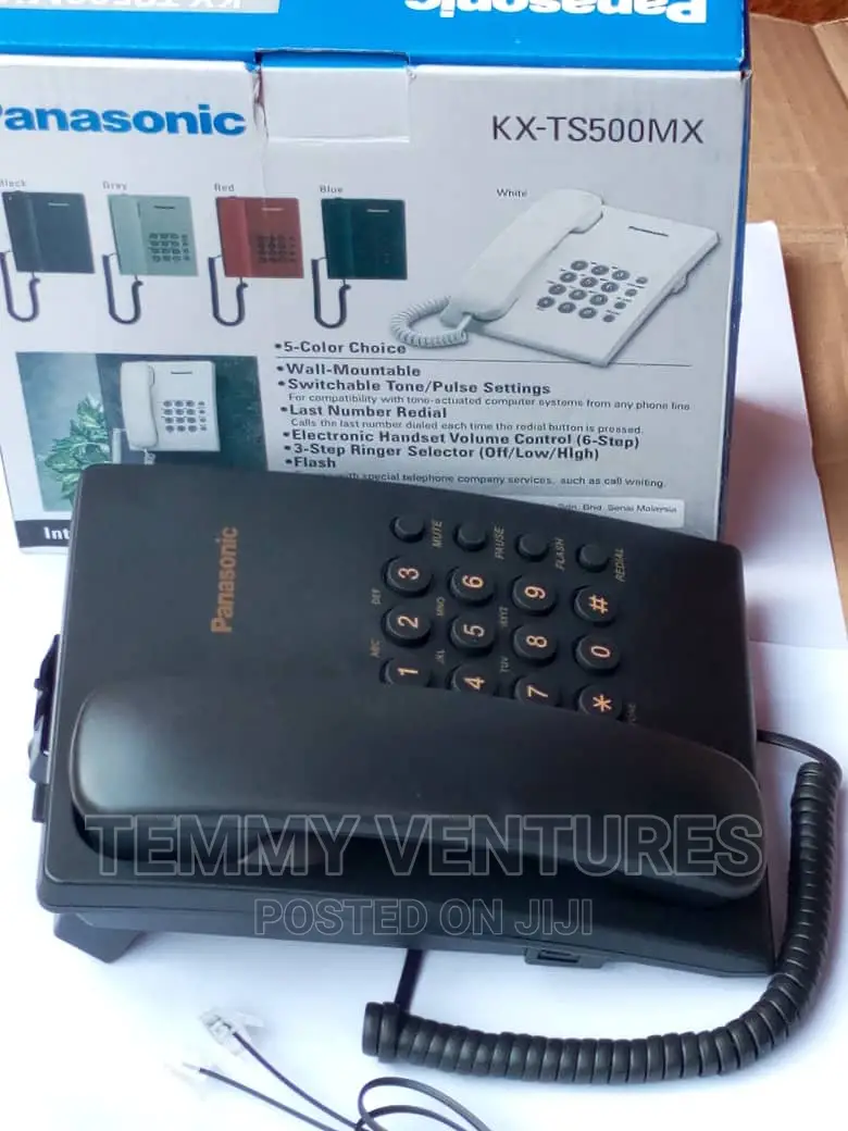 Panasonic Corded Phone KxTs500mx in Ikeja Accessories for