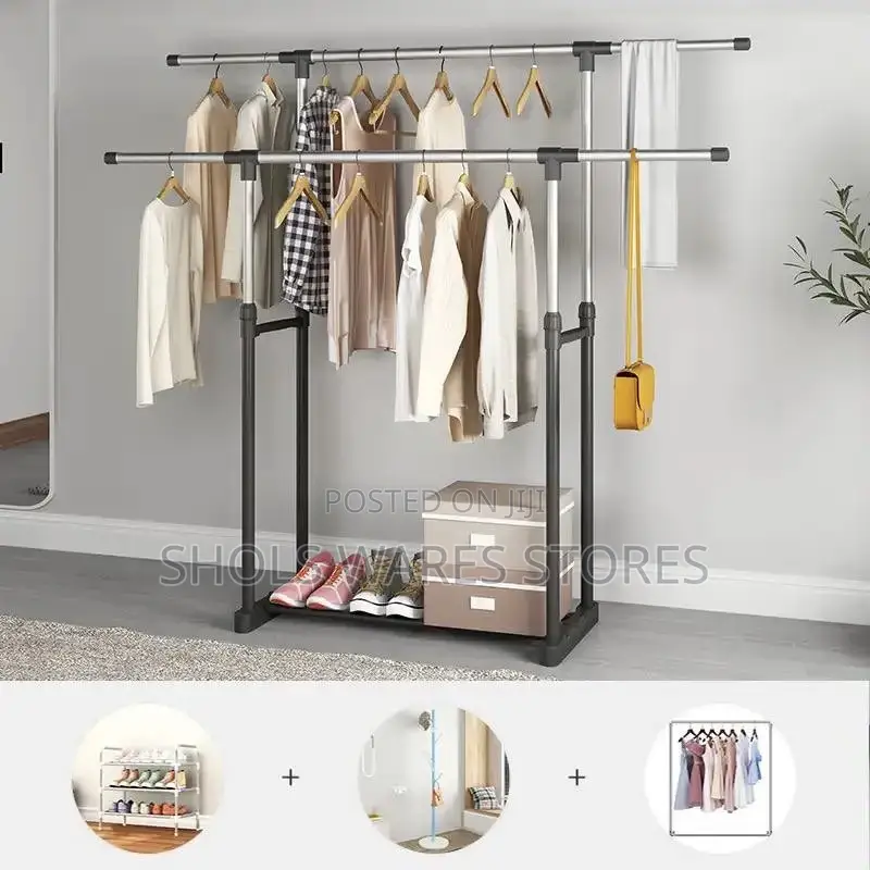 Clothes Rack Hanger With Extension
