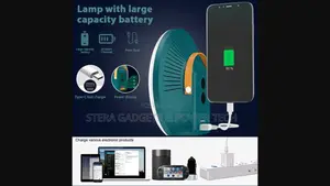 4 in 1 Portable Solar Lamps With Solar Panel