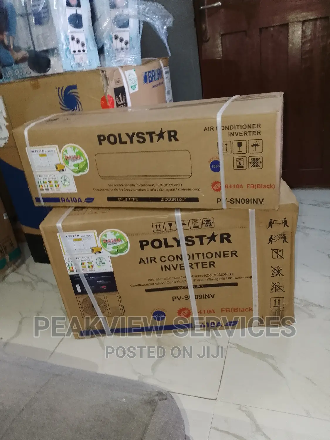 Classic Spilt 1hp Inverter Polystar Ac+Remote Control