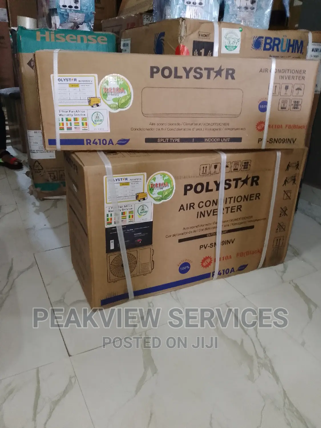 Fast Cooling Polystar Remote Control Ac Inverter