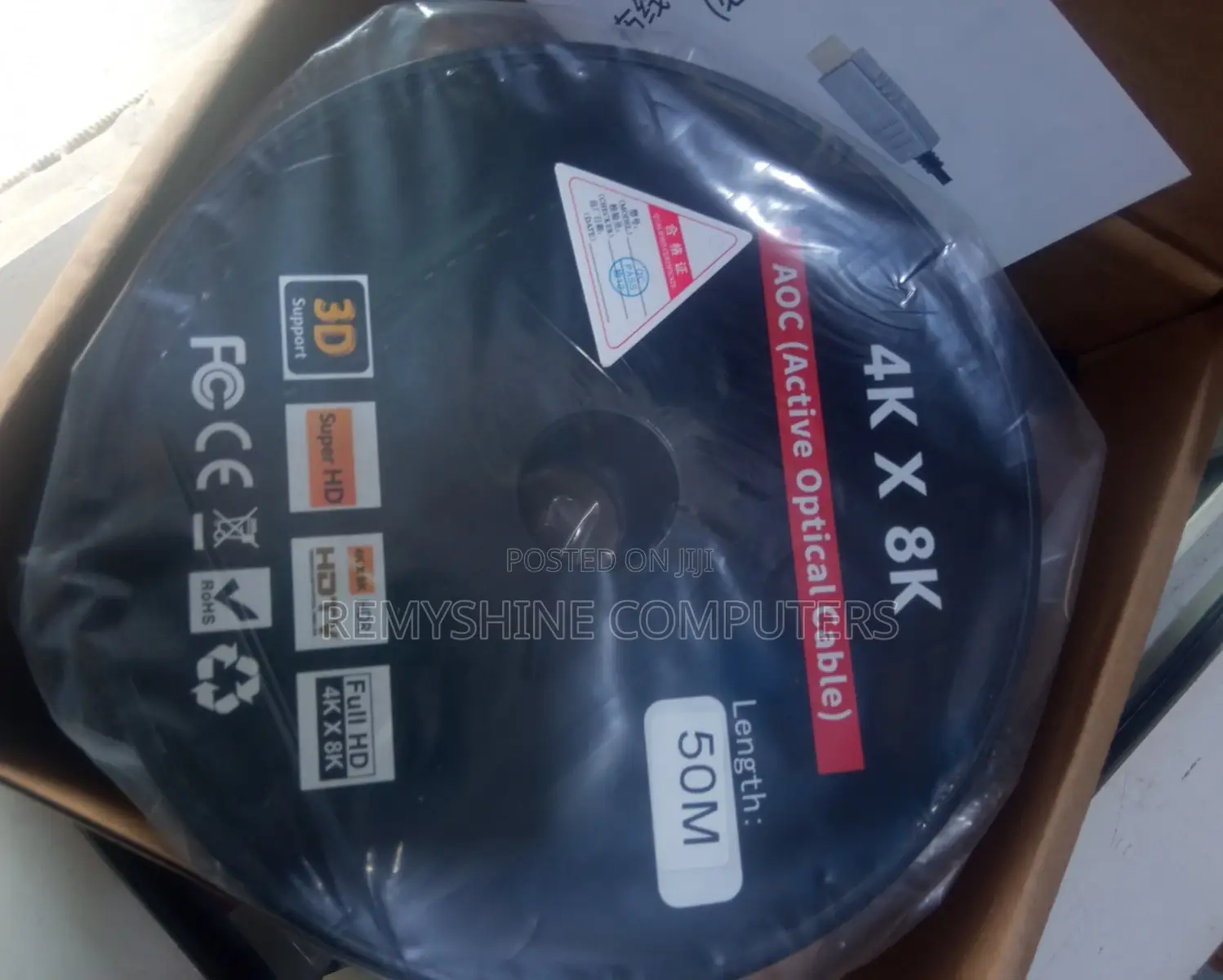 HDTV 2.0 2.1 50m Optical Cable