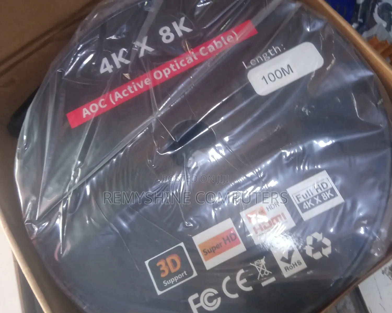 HDTV 2.0 2.1 100m Optical Cable