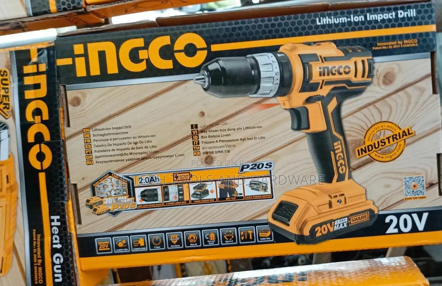 Lithium-Ion Impact Drill