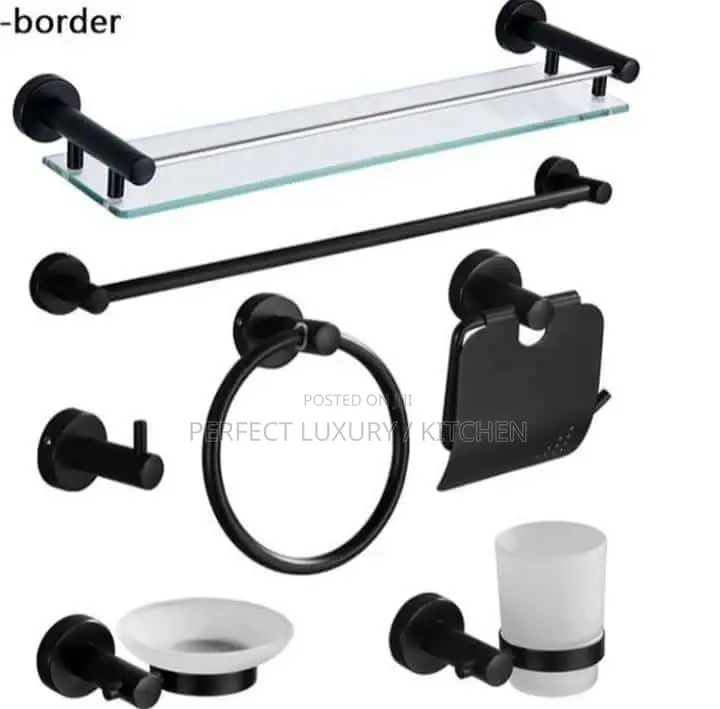 Black Bathroom Accessories