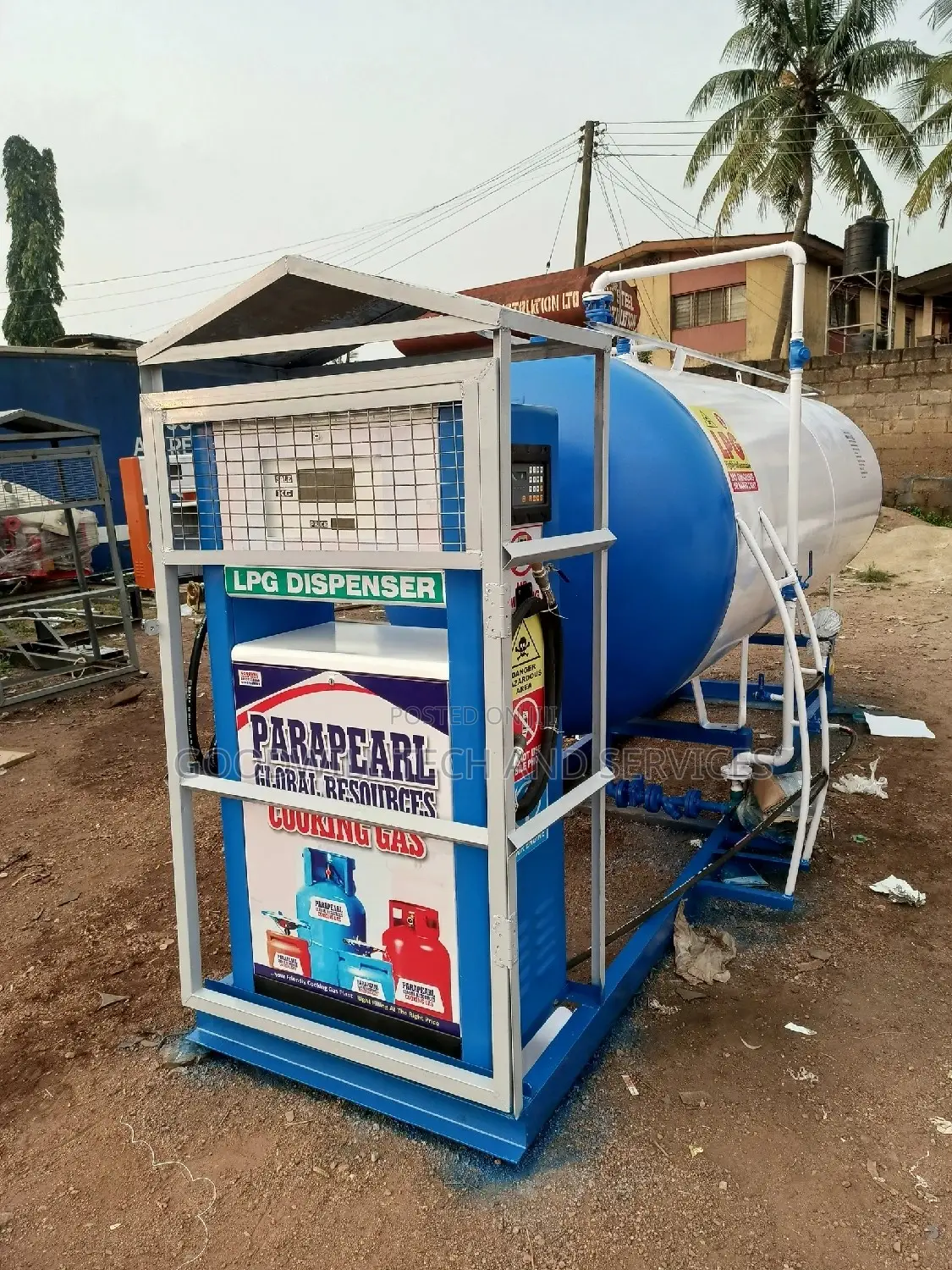 An Lpg Skids Or Plant Of Different Sizes