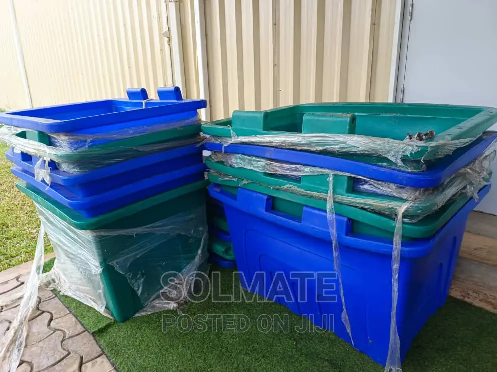 660 Litres Industrial Geepee Plastic Dustbin Container