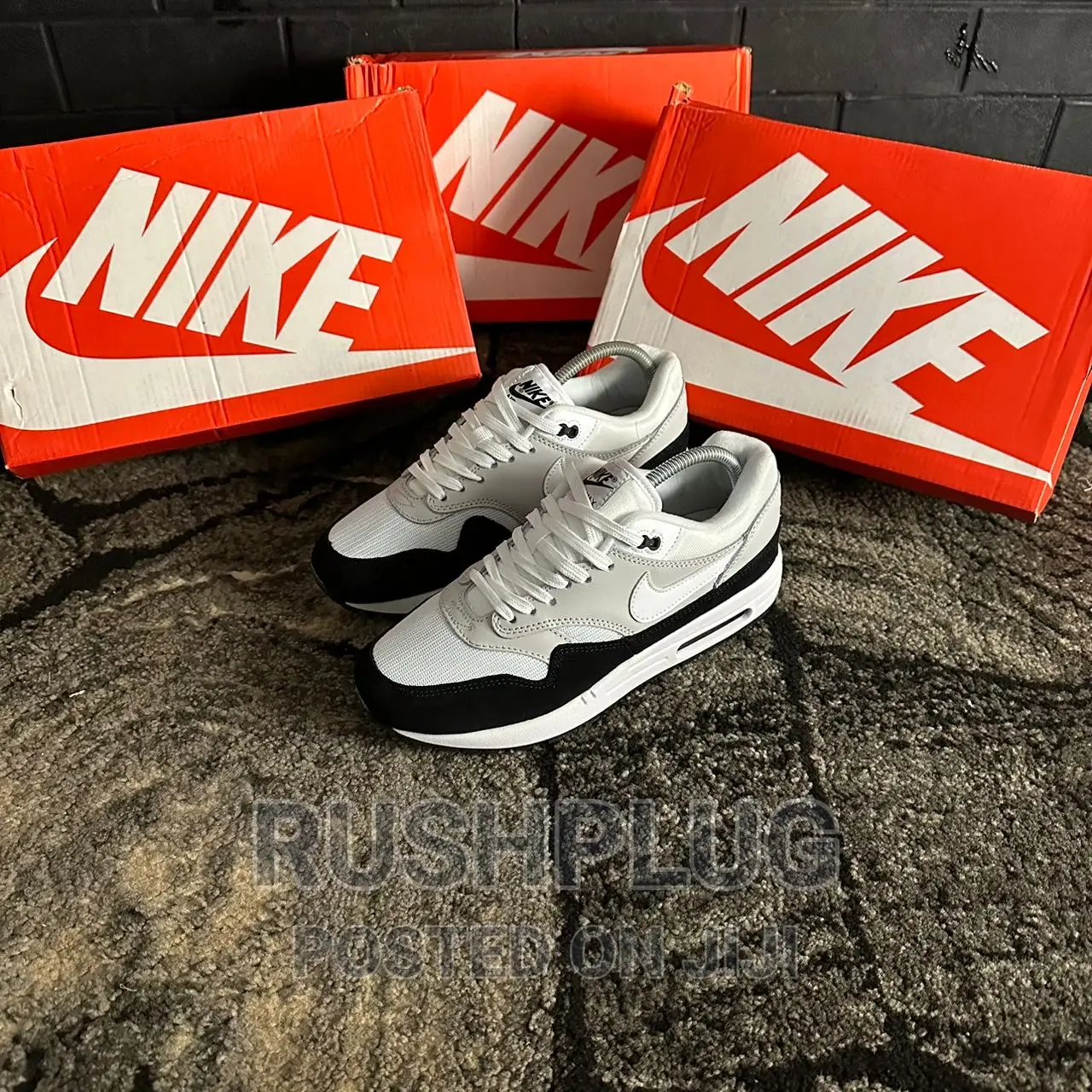 Nike Airmax 1 White Wolf Grey  L