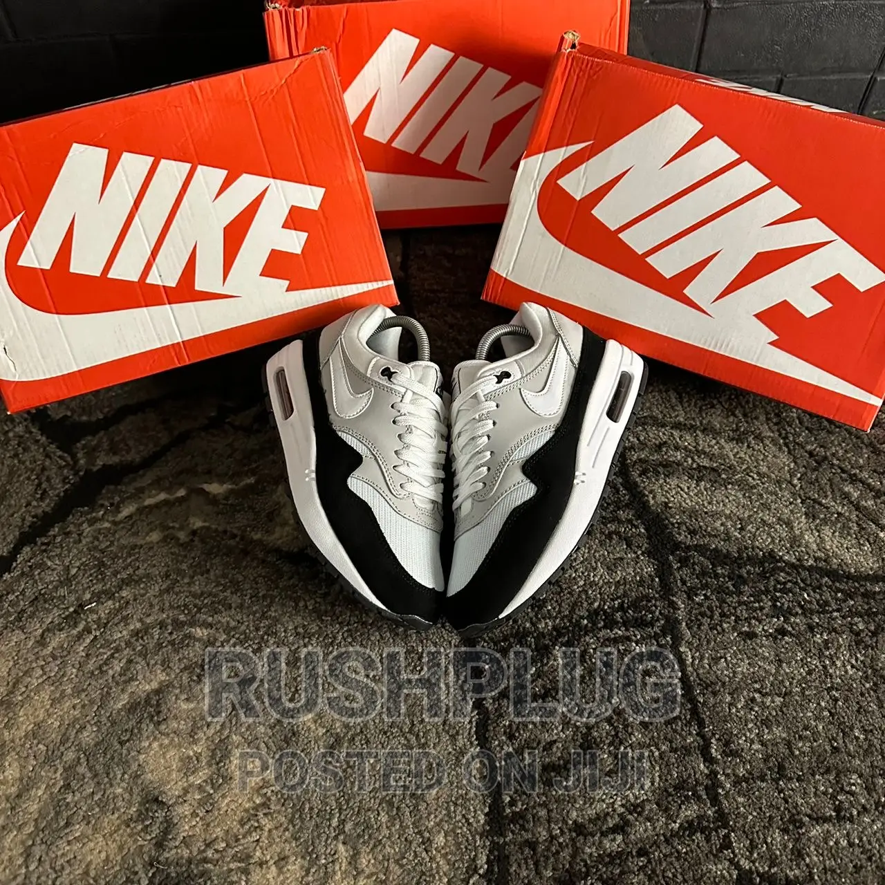 Nike Airmax 1 White Wolf Grey  L