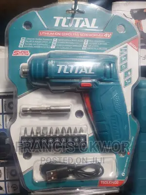 Total Cordless Screwdriver