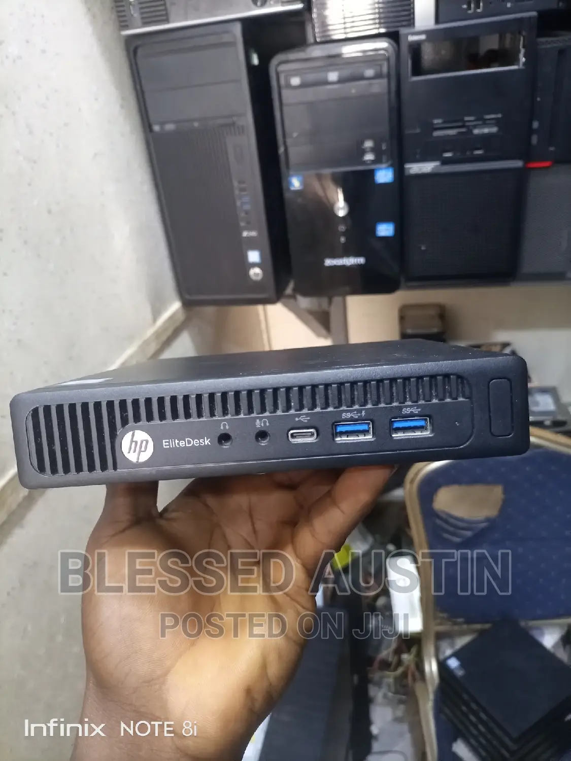 Desktop Computer HP EliteDesk 800 8GB Intel Core I5 SSD 256GB