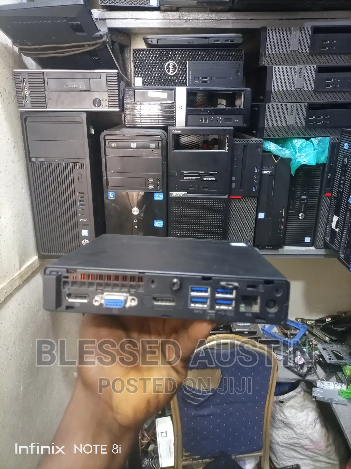 Desktop Computer HP EliteDesk 800 8GB Intel Core I5 SSD 256GB
