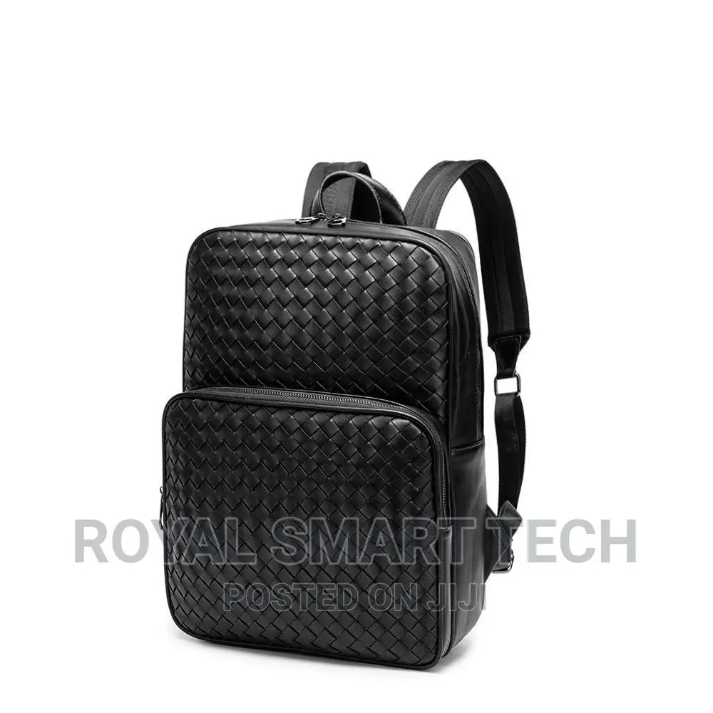 High Quality Woven Leather Back Pack