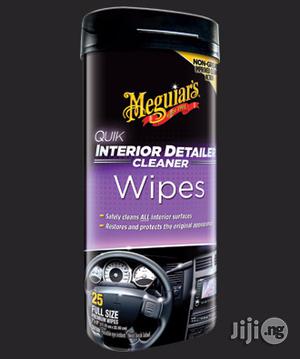 Meguiars Interior Detailer Cleaner Wipes (Wipes 25)