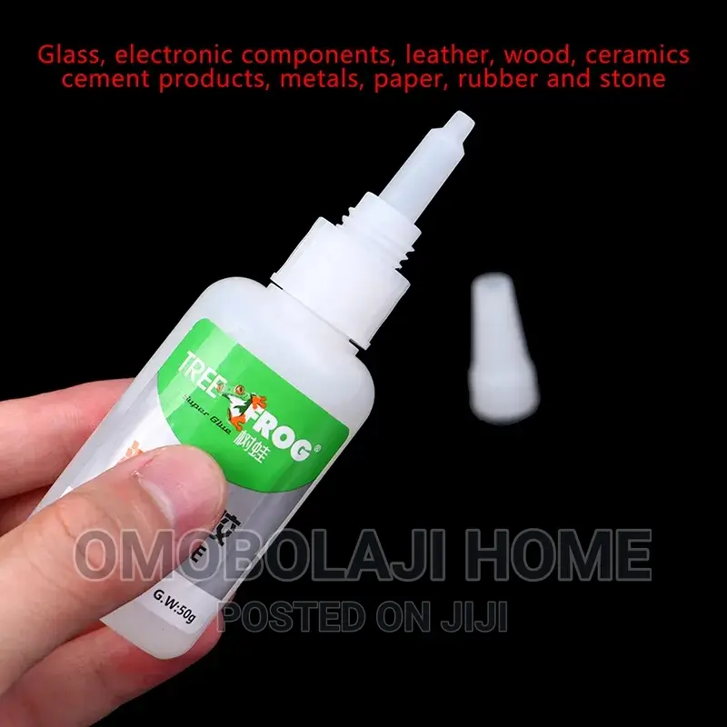 Adhesive Strong Super Glue.