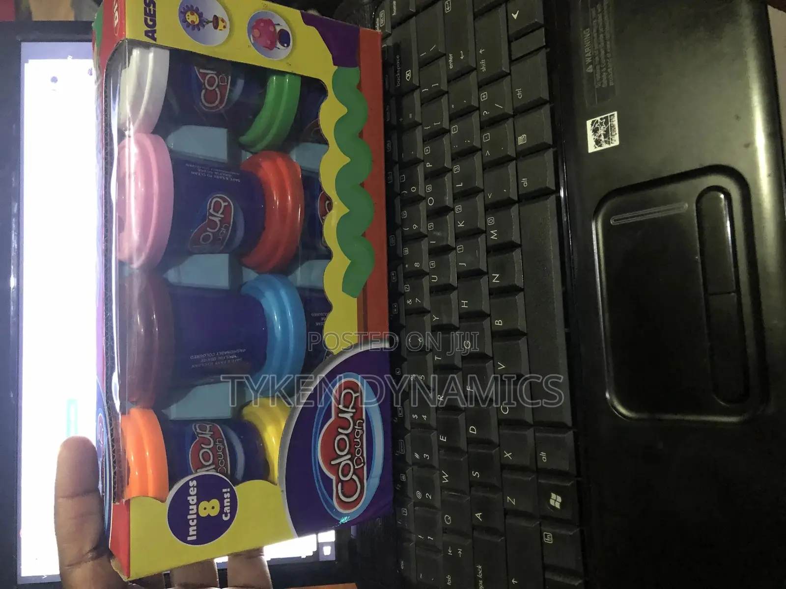8 Cans Colour Dough Educational Material - Ages3+