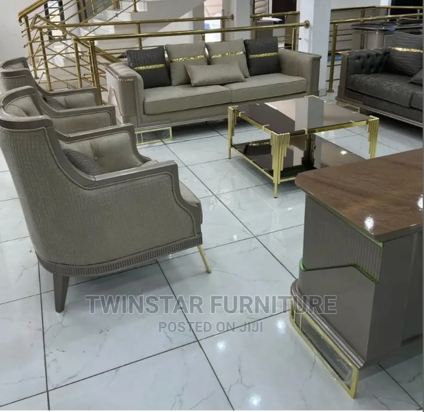 Modern Luxury Turkish Contemporary Complete Sofa Set