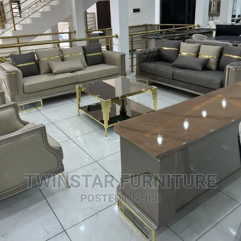 Modern Luxury Turkish Contemporary Complete Sofa Set
