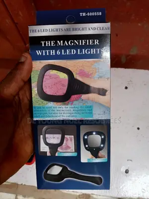 Magnifier With 6 Led Lights