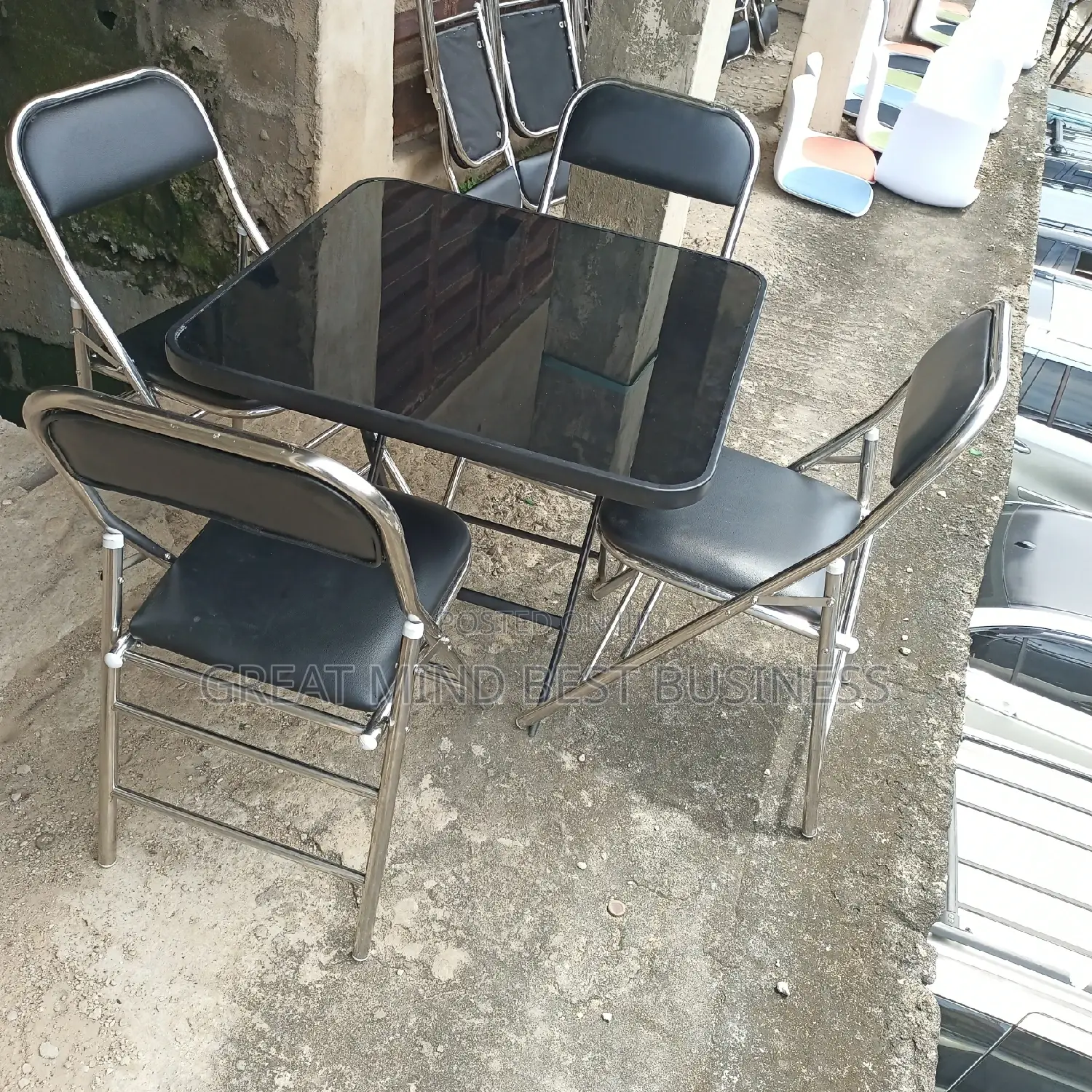 Foldable Table and Chairs