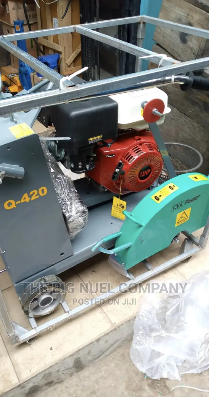 Asphalt Cutter Machine Patrol Engine