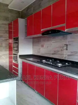 Kitchen Cabinets and Island