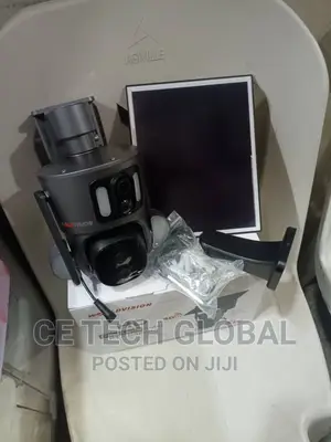 Dual Lens Solar PTZ Camera