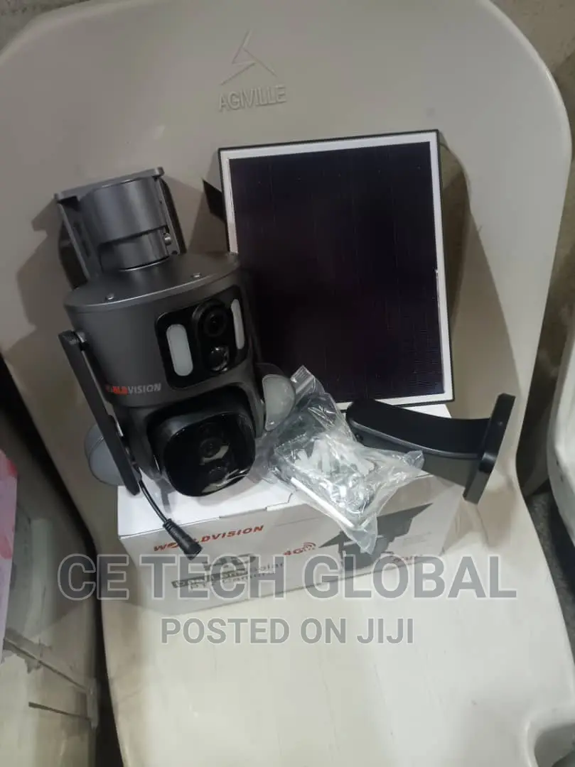 Dual Lens Solar PTZ Camera