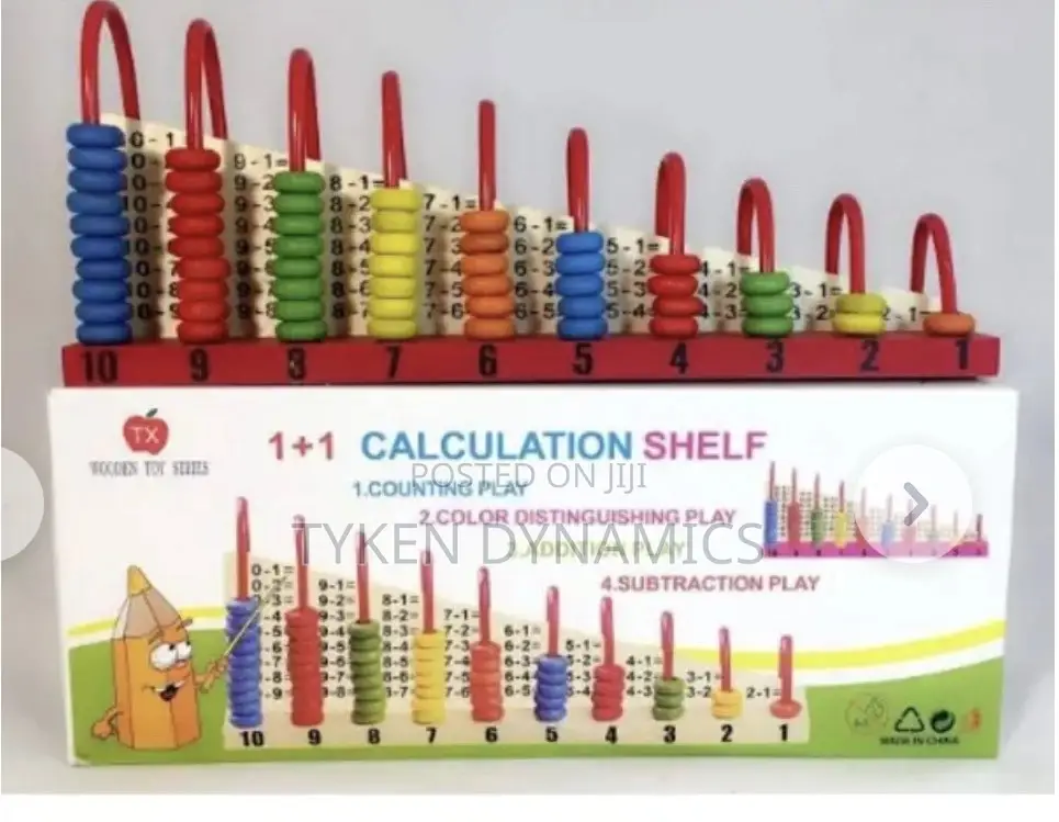 Montessori Material - Calculation Shelf Ages 3+