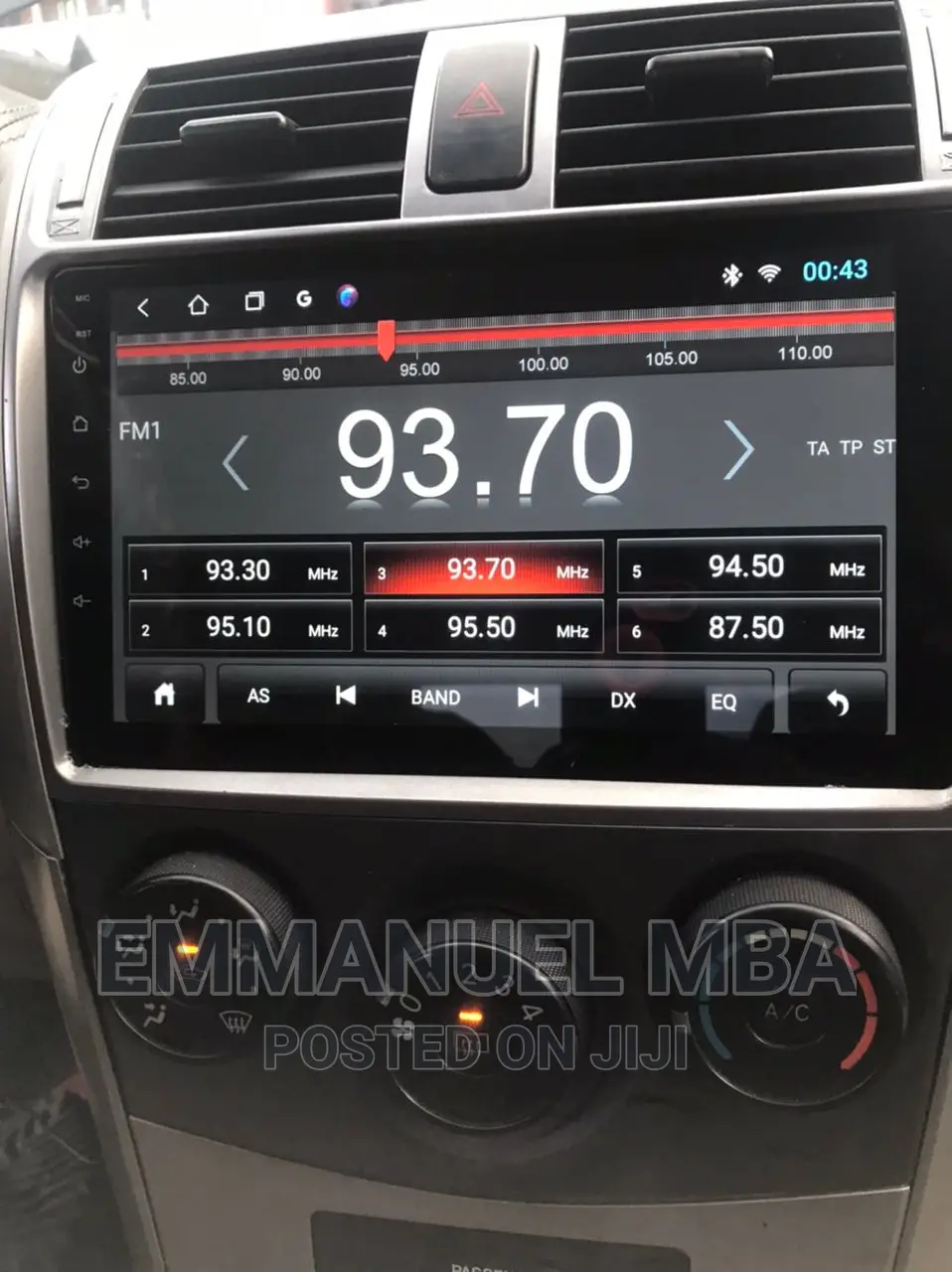 2010 Corolla Android